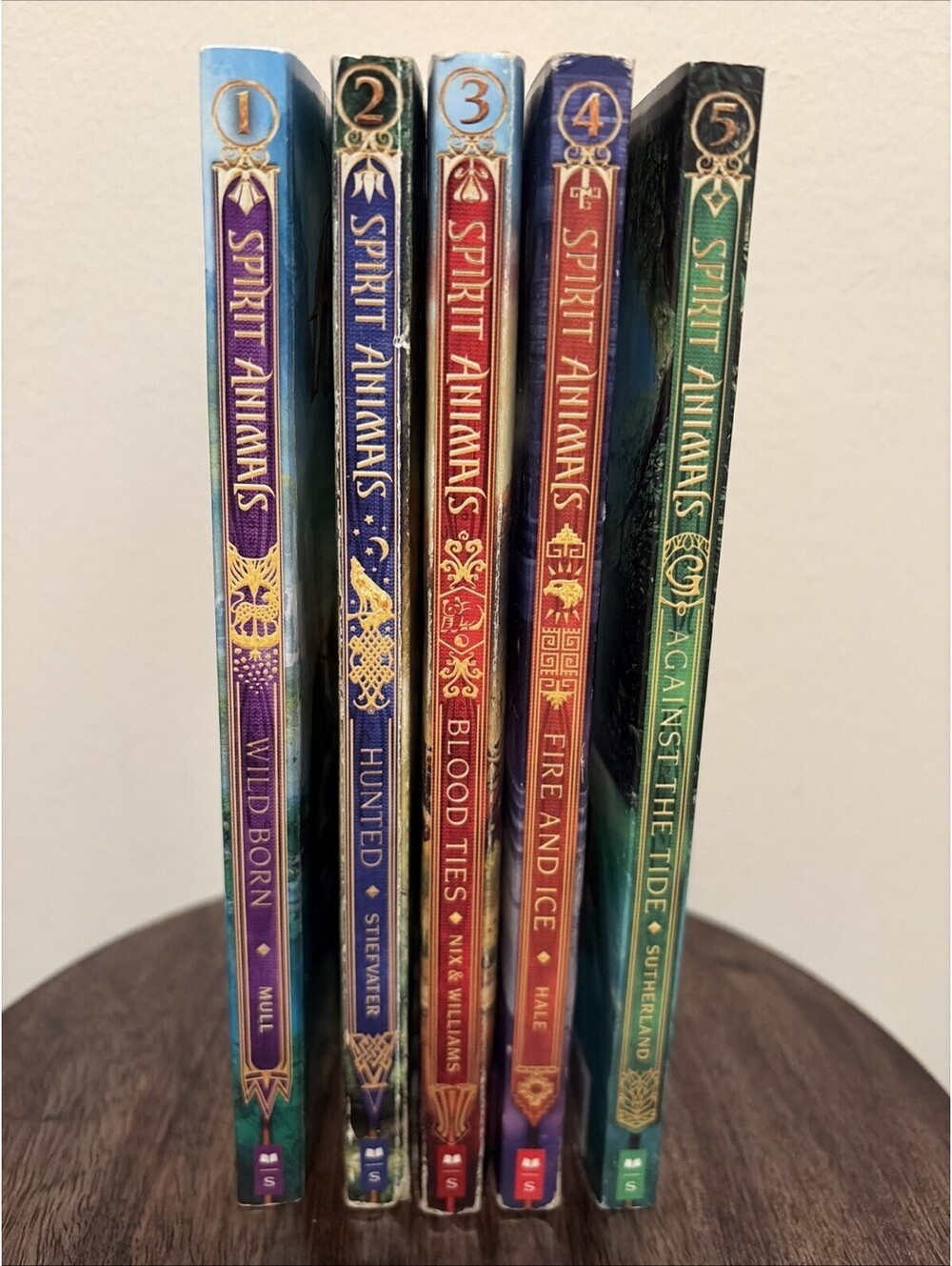 Spirit Animals Books - #1-5 PB Mull, Steifvater, Nix&Williams, Hale, Sutherland